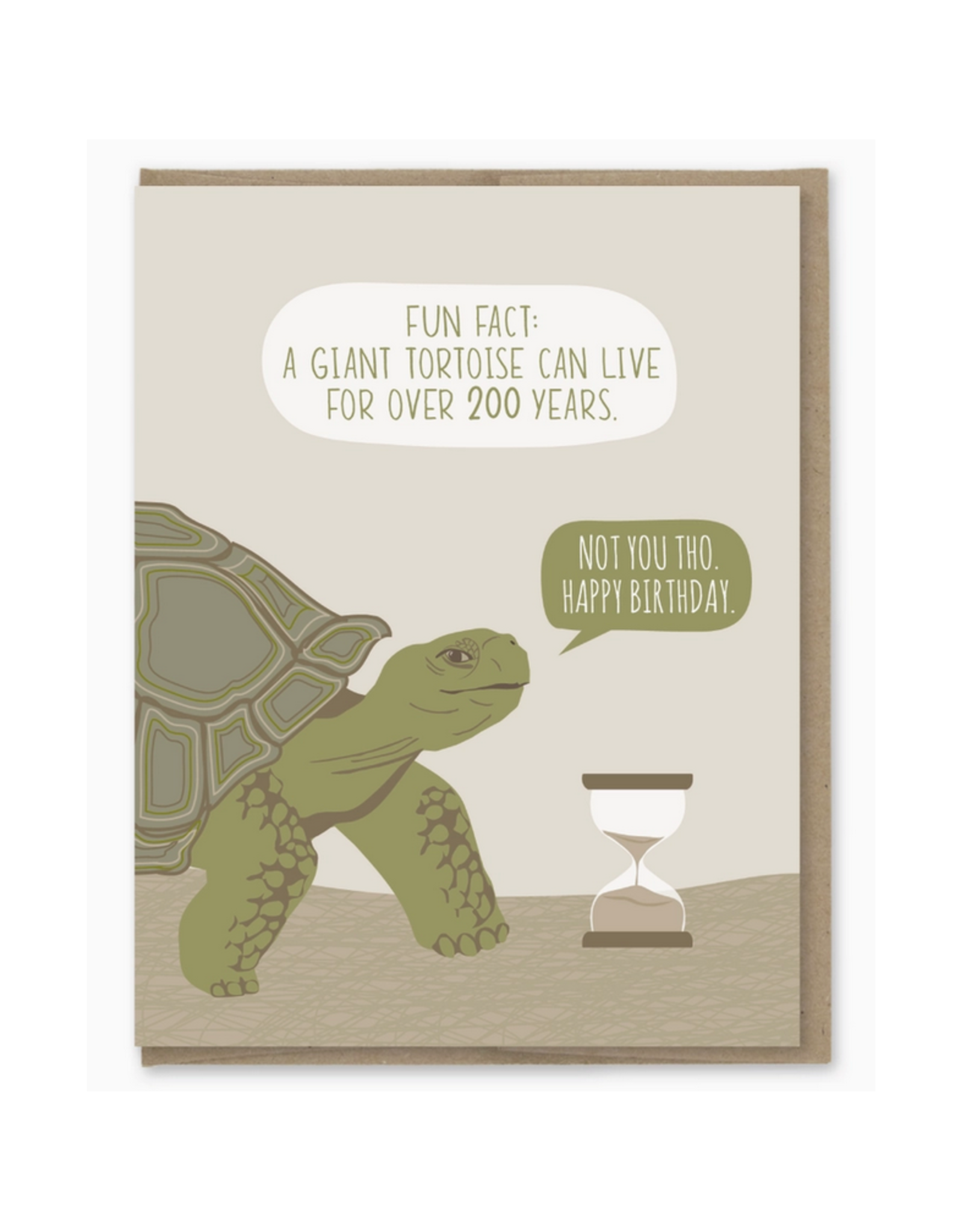 Tortoise Fact Birthday Card