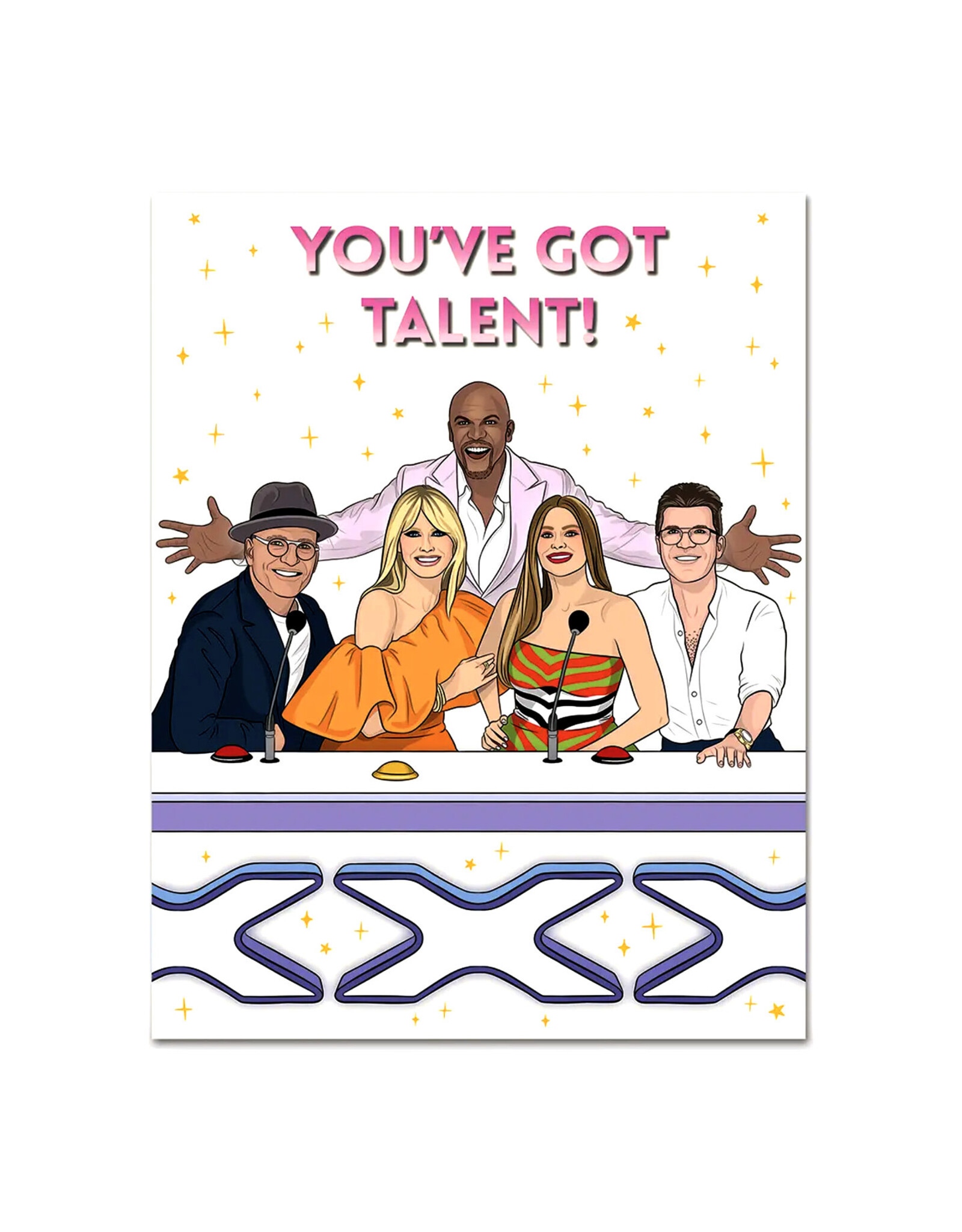 You've Got Talent Birthday Greeting Card