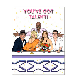 You've Got Talent Birthday Greeting Card