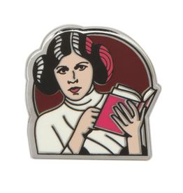 Star Wars Princess Leia Read Enamel Pin