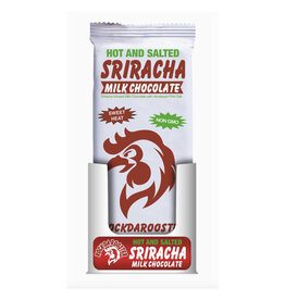 Hot and Salted Sriracha Milk Chocolate Bar
