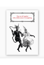 Blithe Sense of Wrongdoing Greeting Card