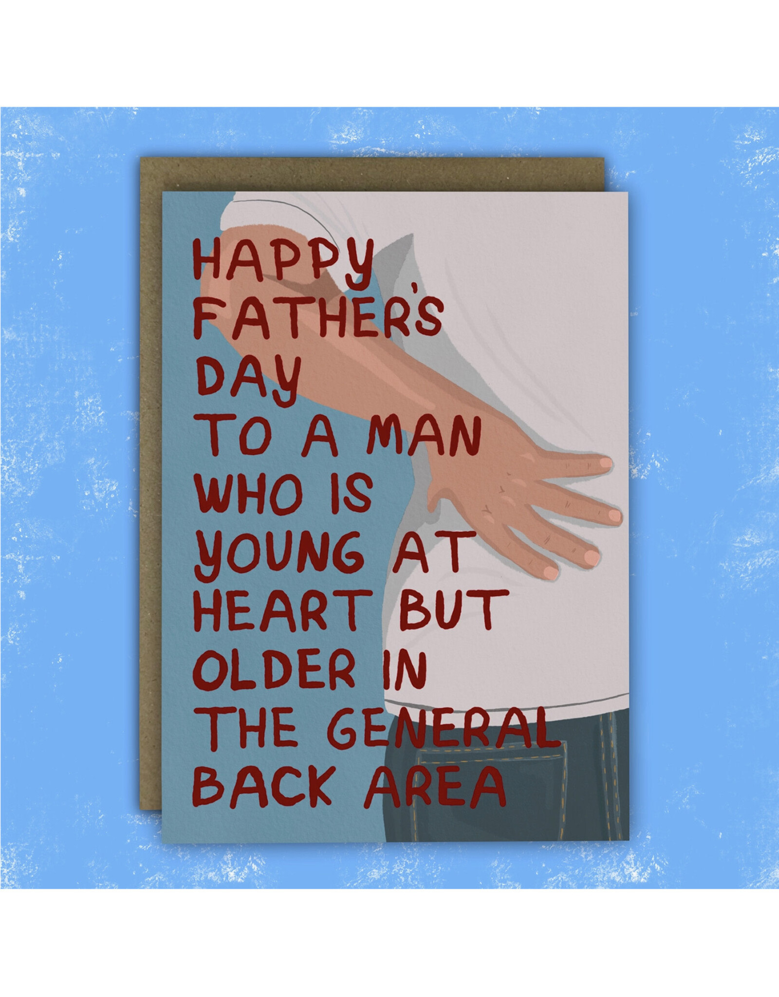 General Back Area Father's Day Greeting Card