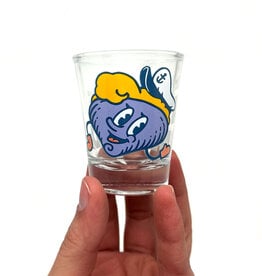 Clancy the Quahog Rhode Island Shot Glass