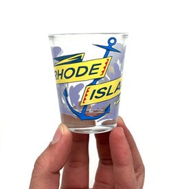 Rhode Island Anchor Shot Glass