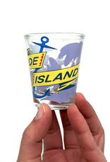 Rhode Island Anchor Shot Glass
