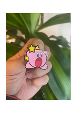 Kirby in Action Enamel Pin