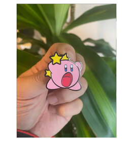 Kirby in Action Enamel Pin