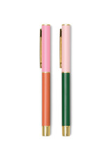 Colorblock Pen Set of 2 - Black Ink