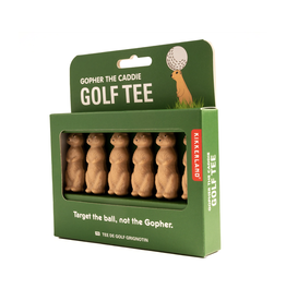 Gopher the Caddy Golf Tees