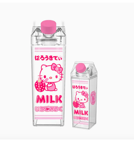 Hello Kitty Milk Carton Water Bottle