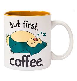 Pokémon Snorlax I Need Coffee Ceramic Mug