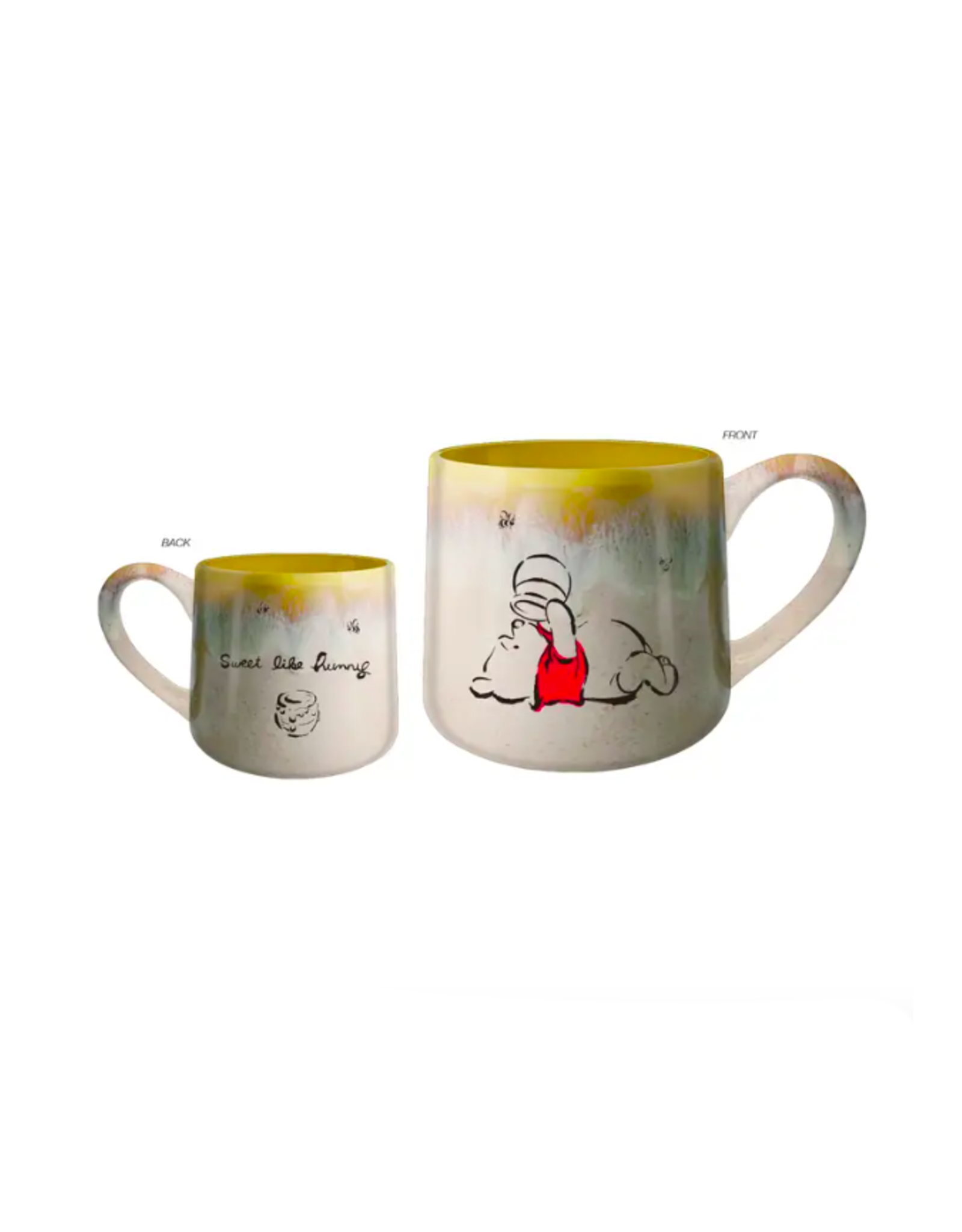 Winnie the Pooh Tapered Pottery Mug