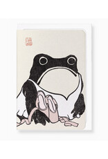 Ballet Pointe Shoes Ezen Frog Greeting Card