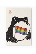 Lgbtq+ Ezen Frog Art Print