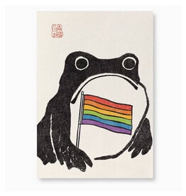 Lgbtq+ Ezen Frog Art Print