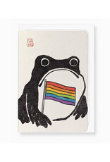 Lgbtq+ Ezen Frog Greeting Card