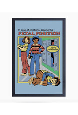 Steven Rhodes Fetal Position Framed Print - Curbside Only!