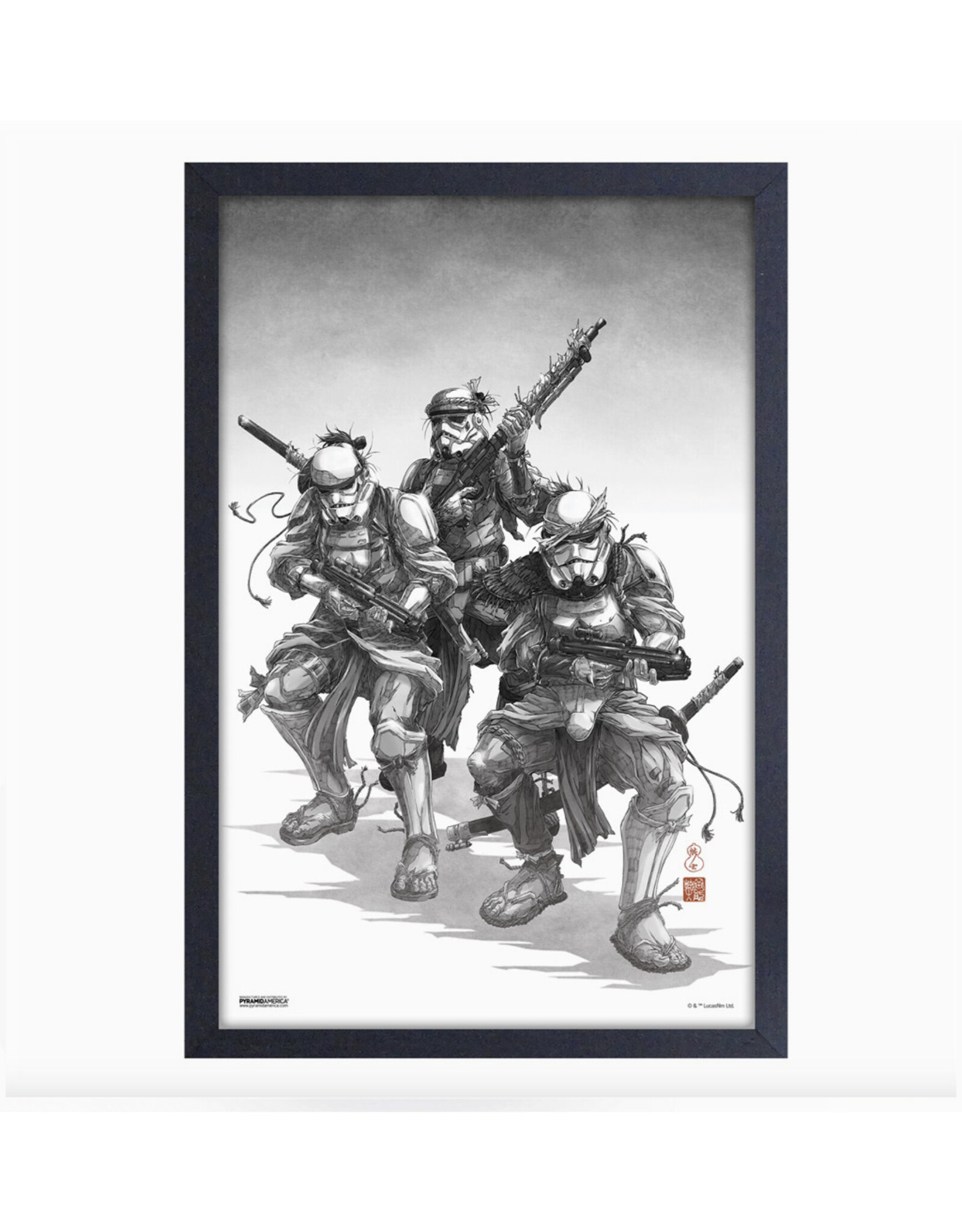 Stormtroopers Framed Print - Curbside Only!