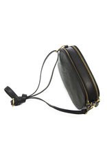 Nora Large Double Zip Camera Bag - Black