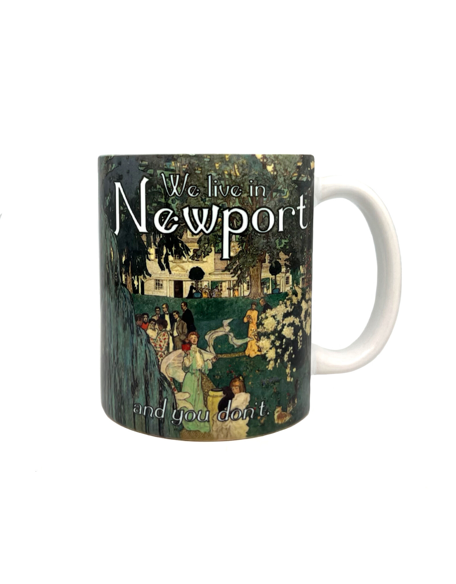 We Live in Newport Mug