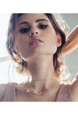 Japanese Seed Bead Necklace - Champagne