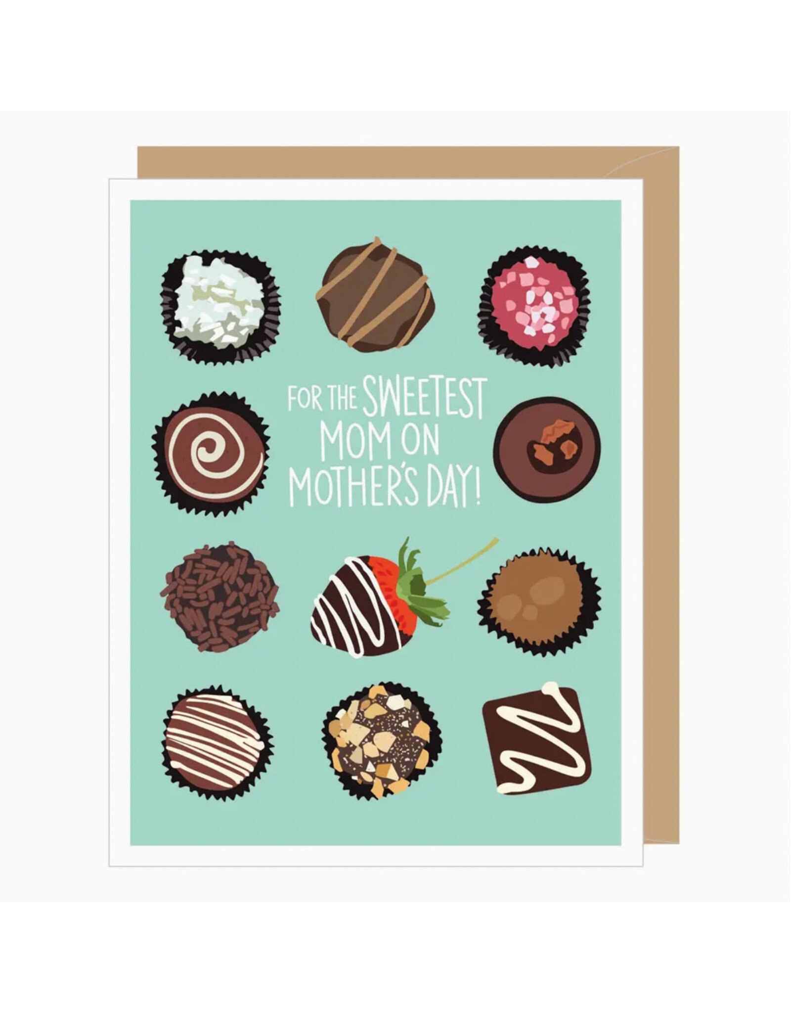 Sweetest Mom Chocolates Mother's Day Card
