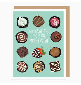 Sweetest Mom Chocolates Mother's Day Card