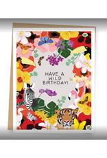 Tropical Flora/Fauna Birthday Card