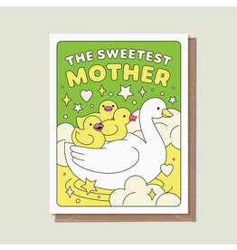 The Sweetest Mother Duckie Greeting Card
