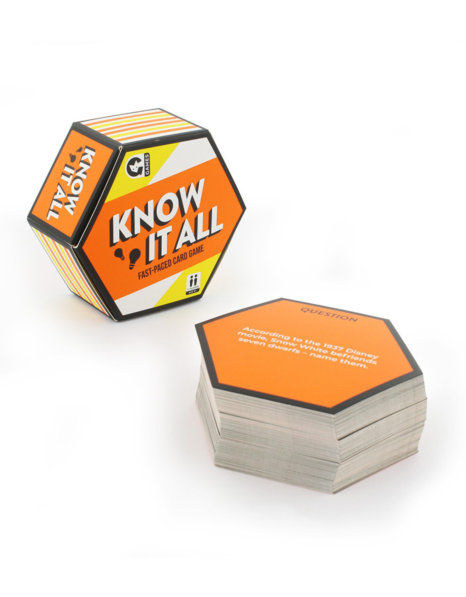 Know it All Card Game - Seconds Sale