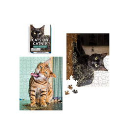 Cats on Catnip Mini Puzzles - Seconds Sale