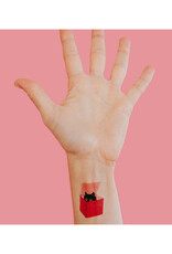 Cat in a Box Tattoo Pair Cat in a Box Tattoo Pair