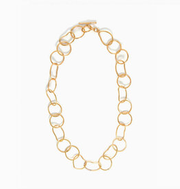 Light Loop Brass Chain Necklace