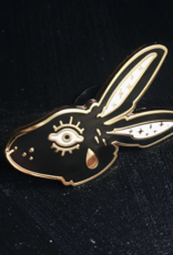Floating Forest Studio Lucky Rabbit Tears Enamel Pin