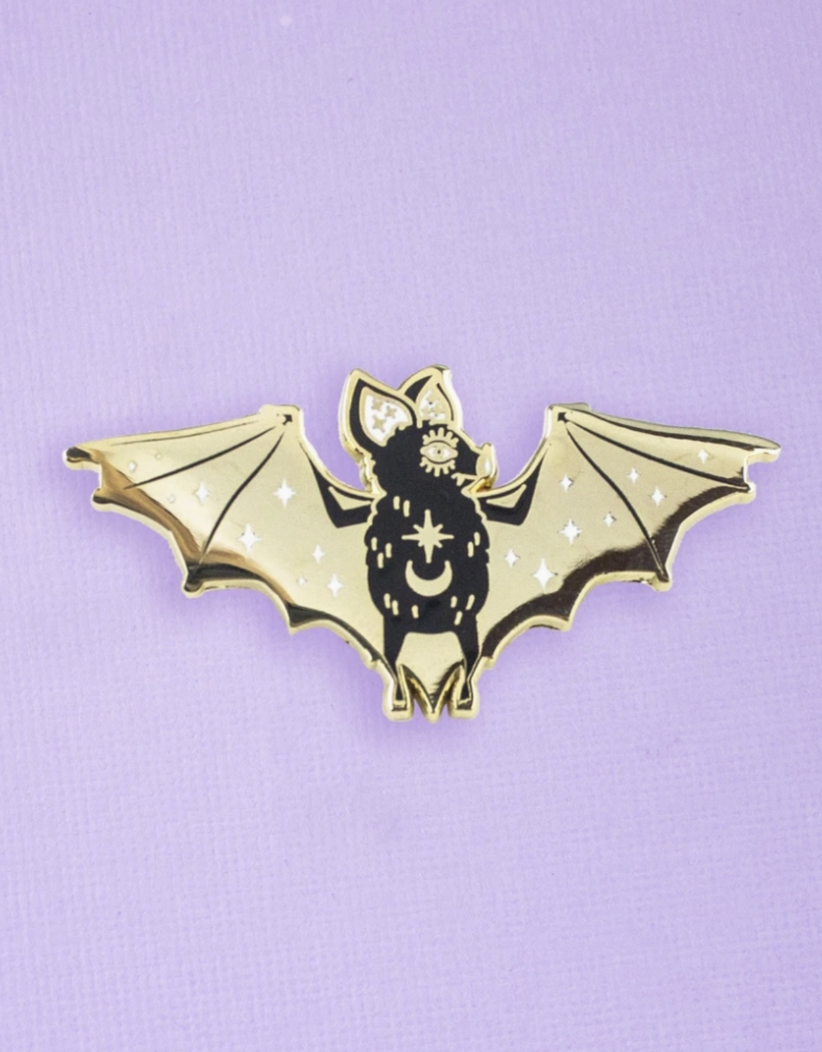 Mystic Bat Enamel Pin