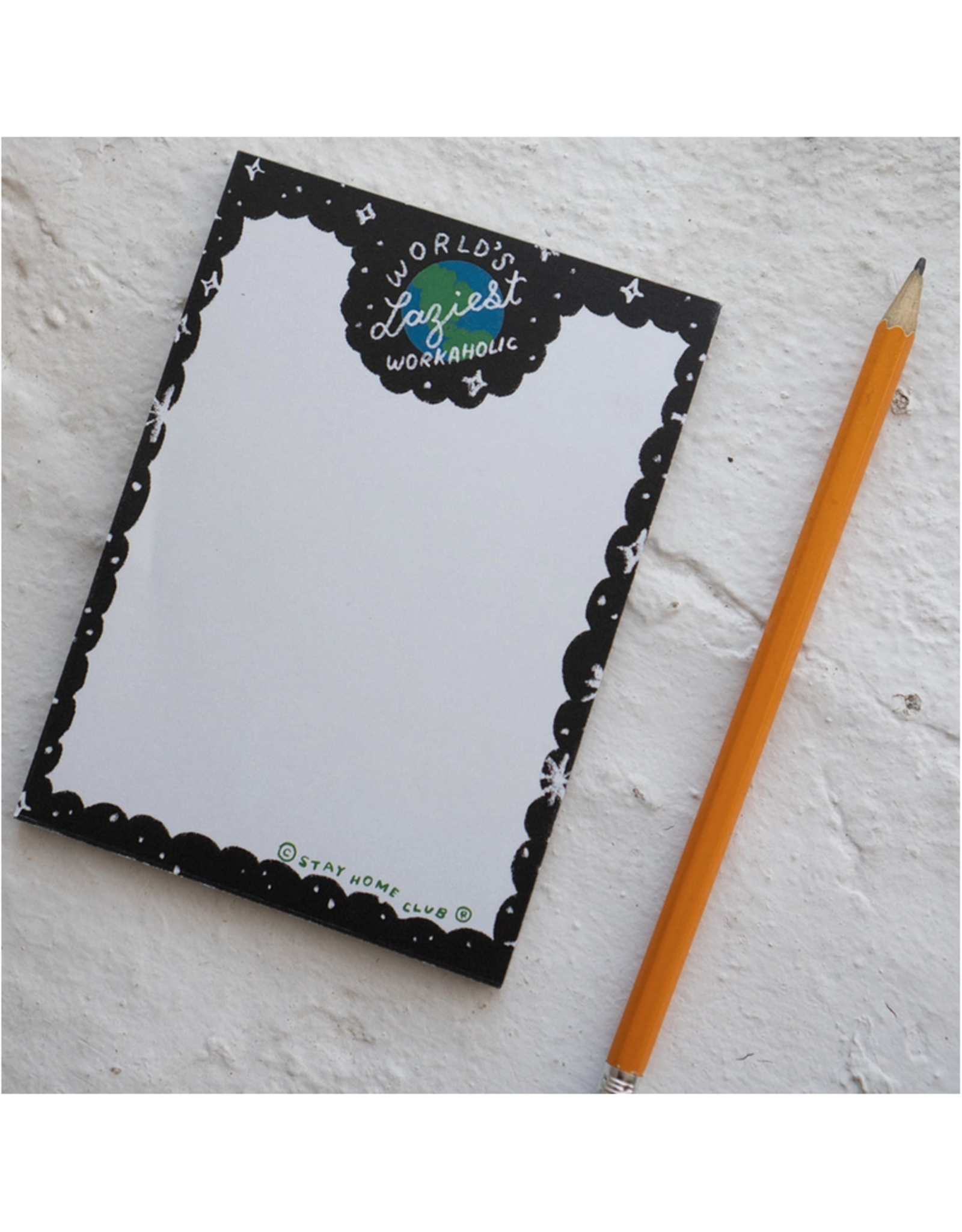 World's Laziest Workaholic Notepad