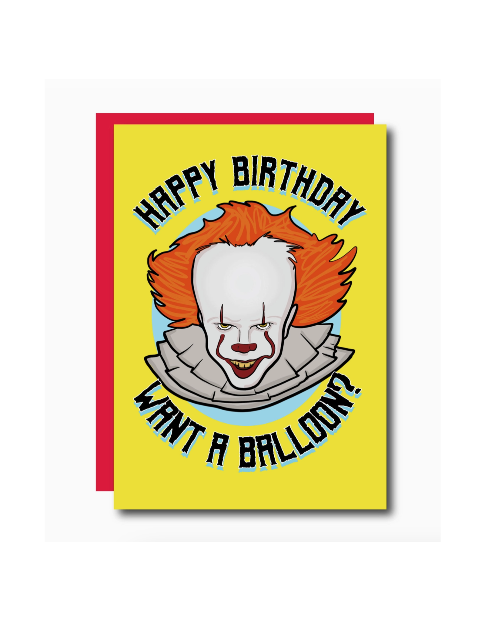 Happy Birthday It Want a Balloon? Greeting Card