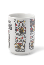 Maneki Neko Cats Ceramic Cup