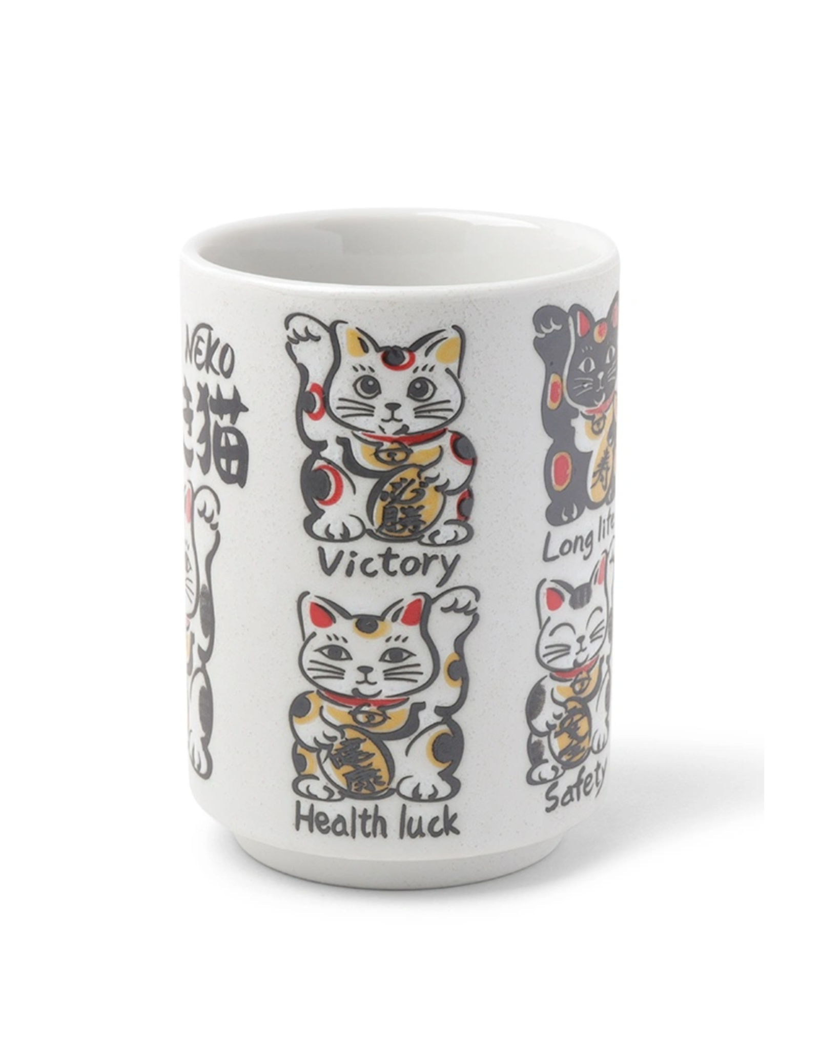 Maneki Neko Cats Ceramic Cup
