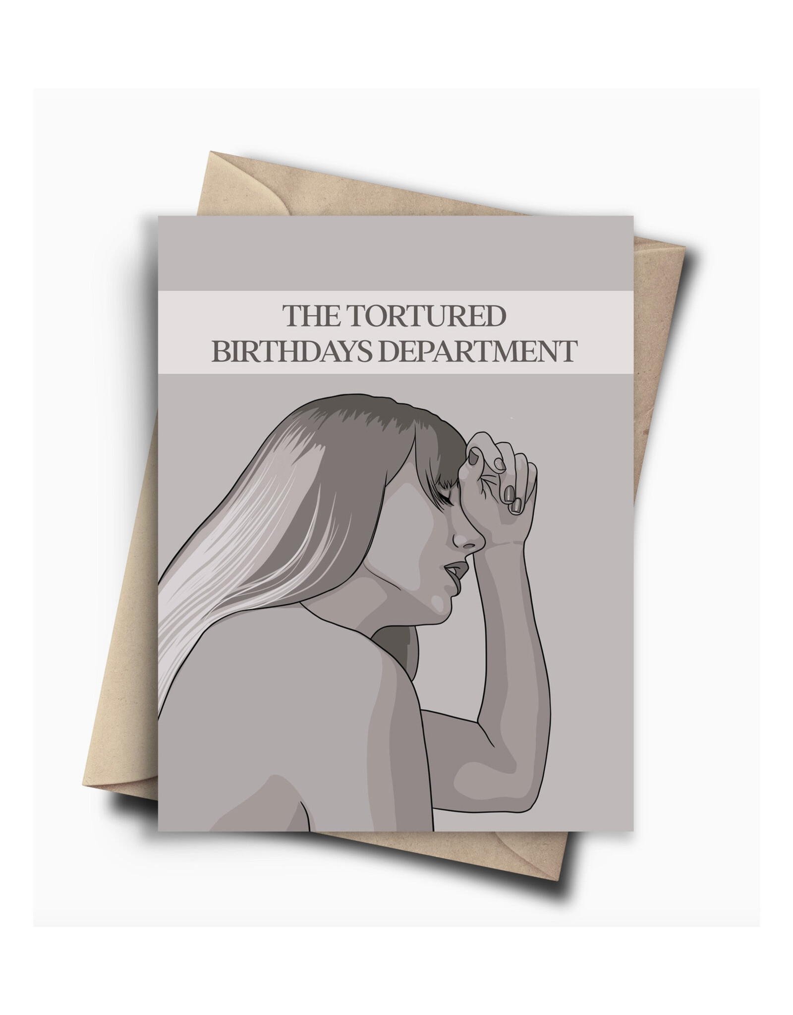 The Tortured Birthday Department Greeting Card