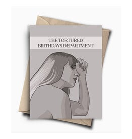 The Tortured Birthday Department Greeting Card