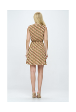 Retro Colorful Birds Dress