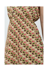 Retro Colorful Birds Dress