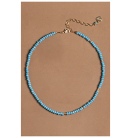 Single Strand Turquoise Beaded Necklace