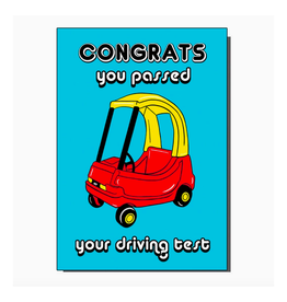 Congrats You Passed Your Driving Test Greeting Card