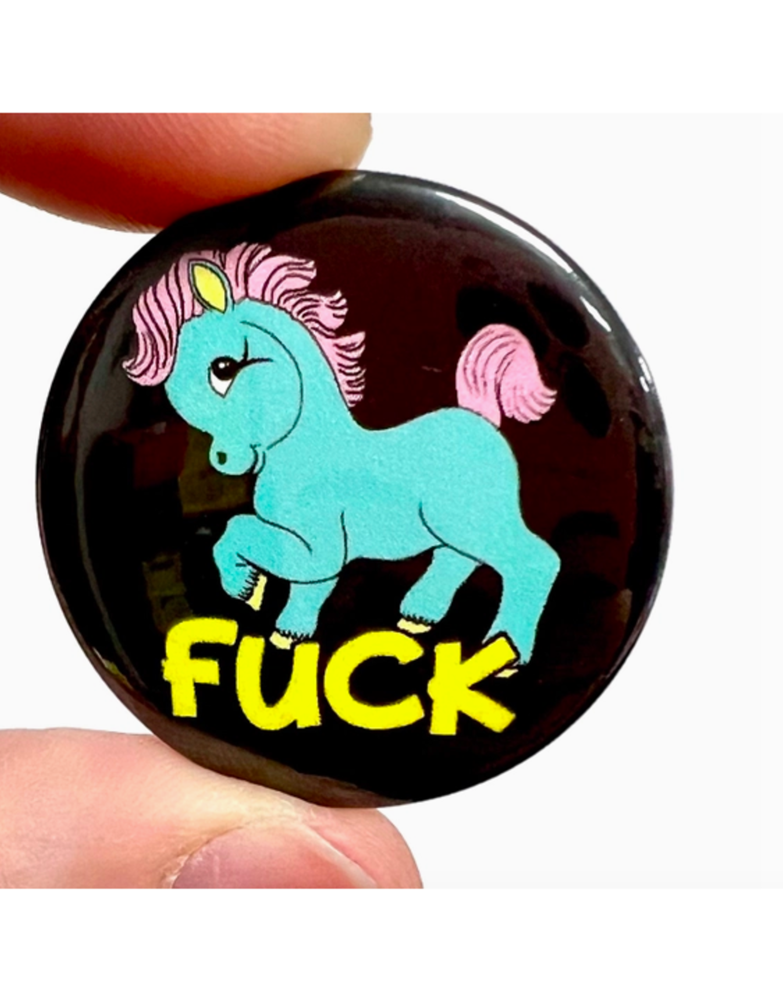 Rude Horse "Fuck" Button