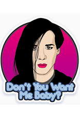 The Human League "Don't You Want Me" Sticker * The Human League "Don't You Want Me" Sticker *
