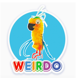 Weirdo Parrot Sticker