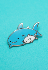 Shark Friends Enamel Pin